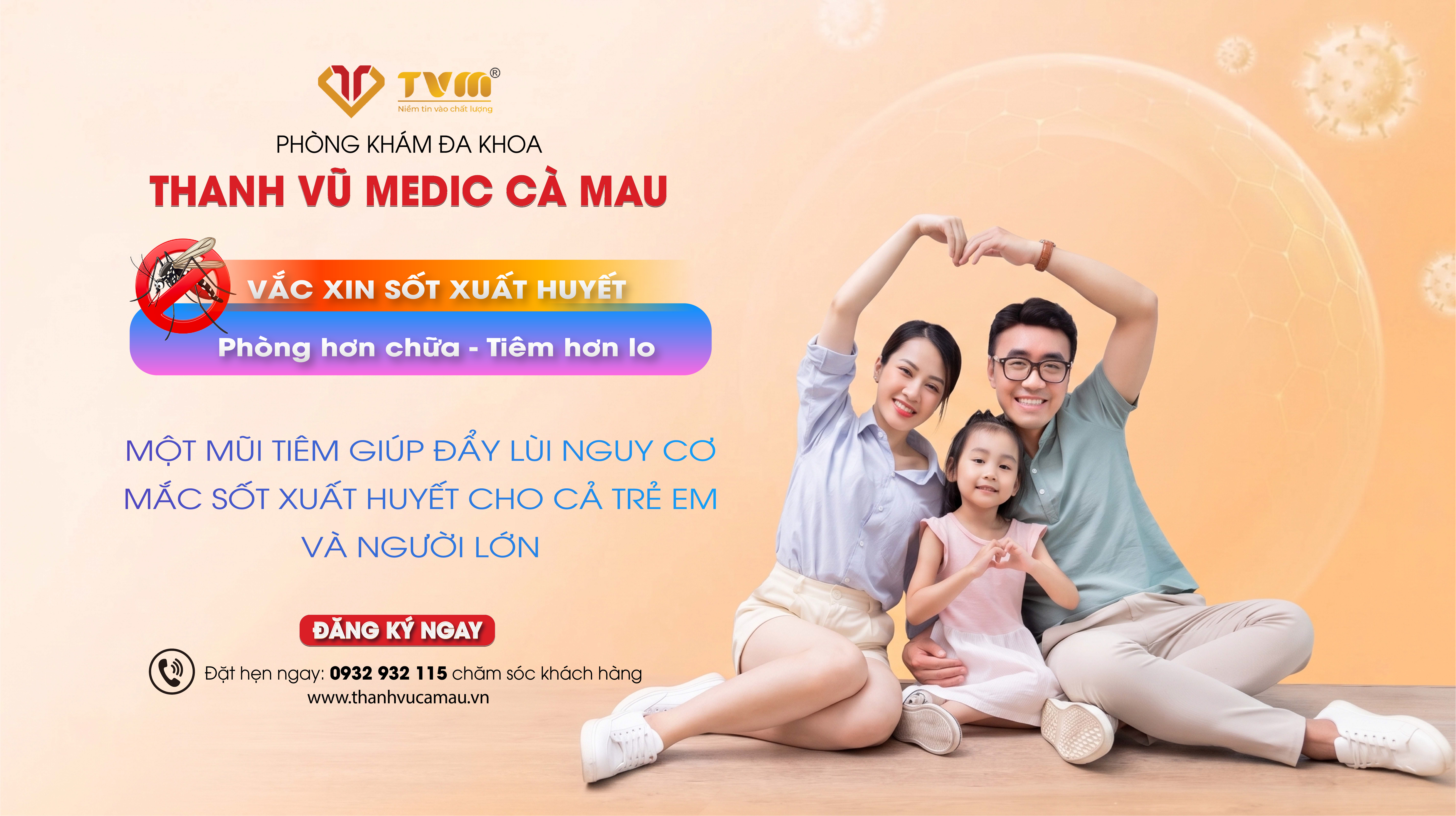 VẮC XIN SỐT XUẤT HUYẾT – PHÒNG HƠN CHỮA, TIÊM HƠN LO