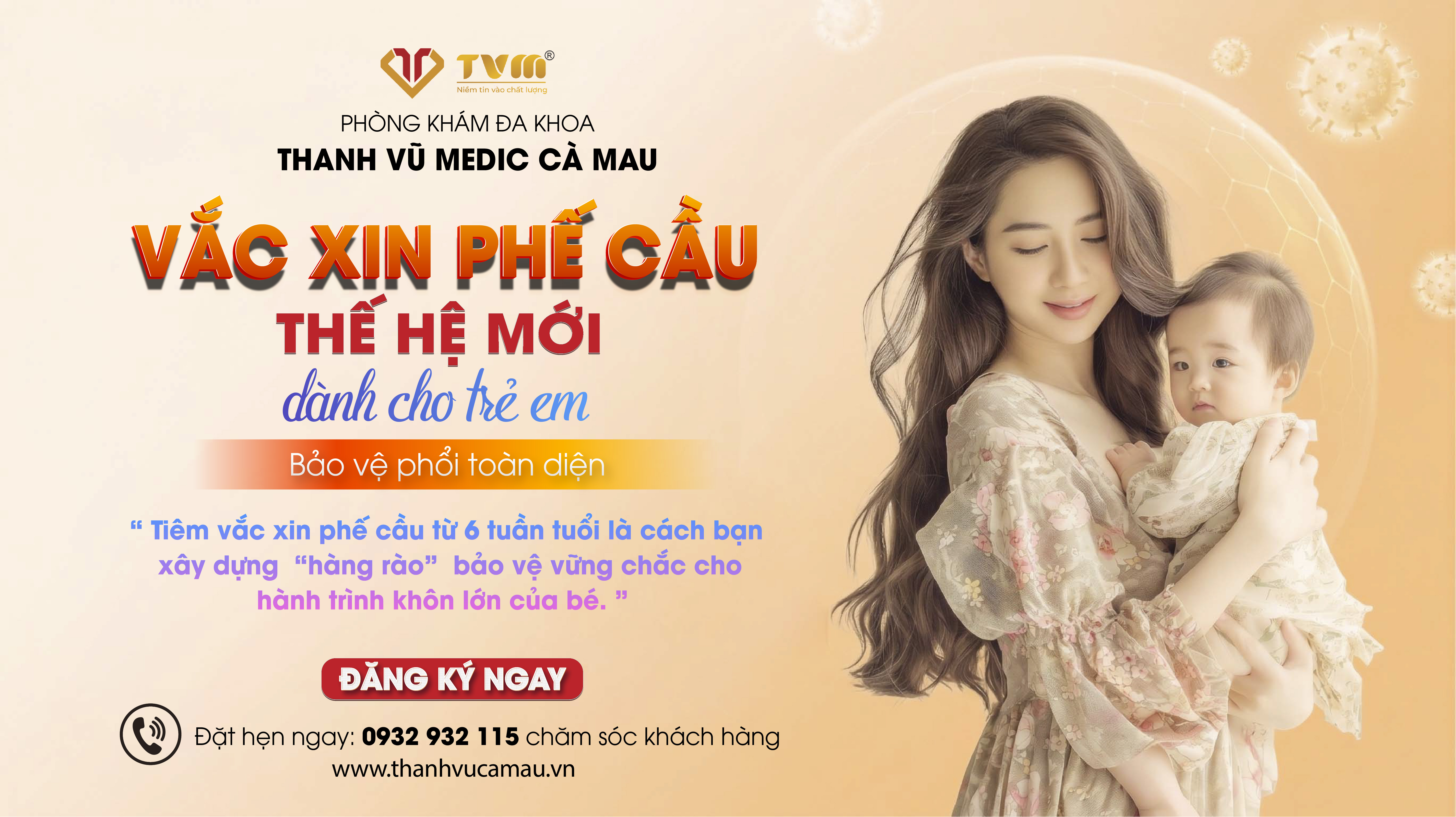 VẮC XIN PHẾ CẦU – GIẢI PHÁP BẢO VỆ SỨC KHỎE HÔ HẤP CHO CẢ GIA ĐÌNH
